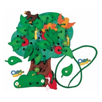 ひもとおし 森の仲間たち | ボーネルンドオンラインショップ